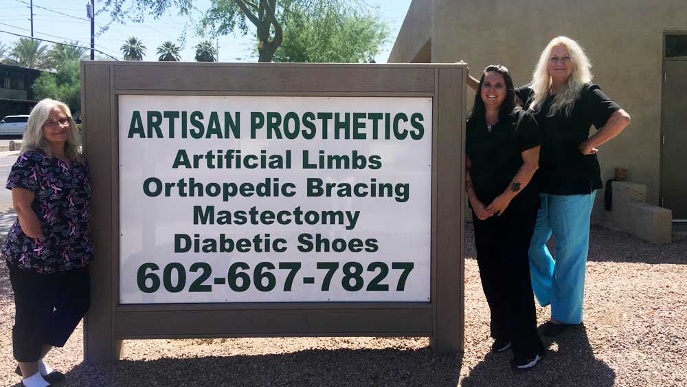 Artisan Prosthetics Phoenix Arizona Team